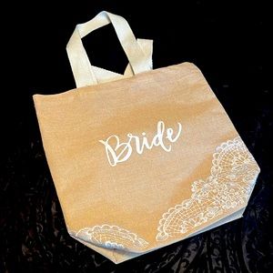 “Bride” tote bag
